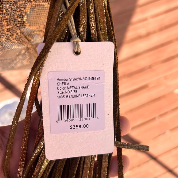 HOBO Sheila handbag in Metal Snake NWT! - Picture 8 of 8